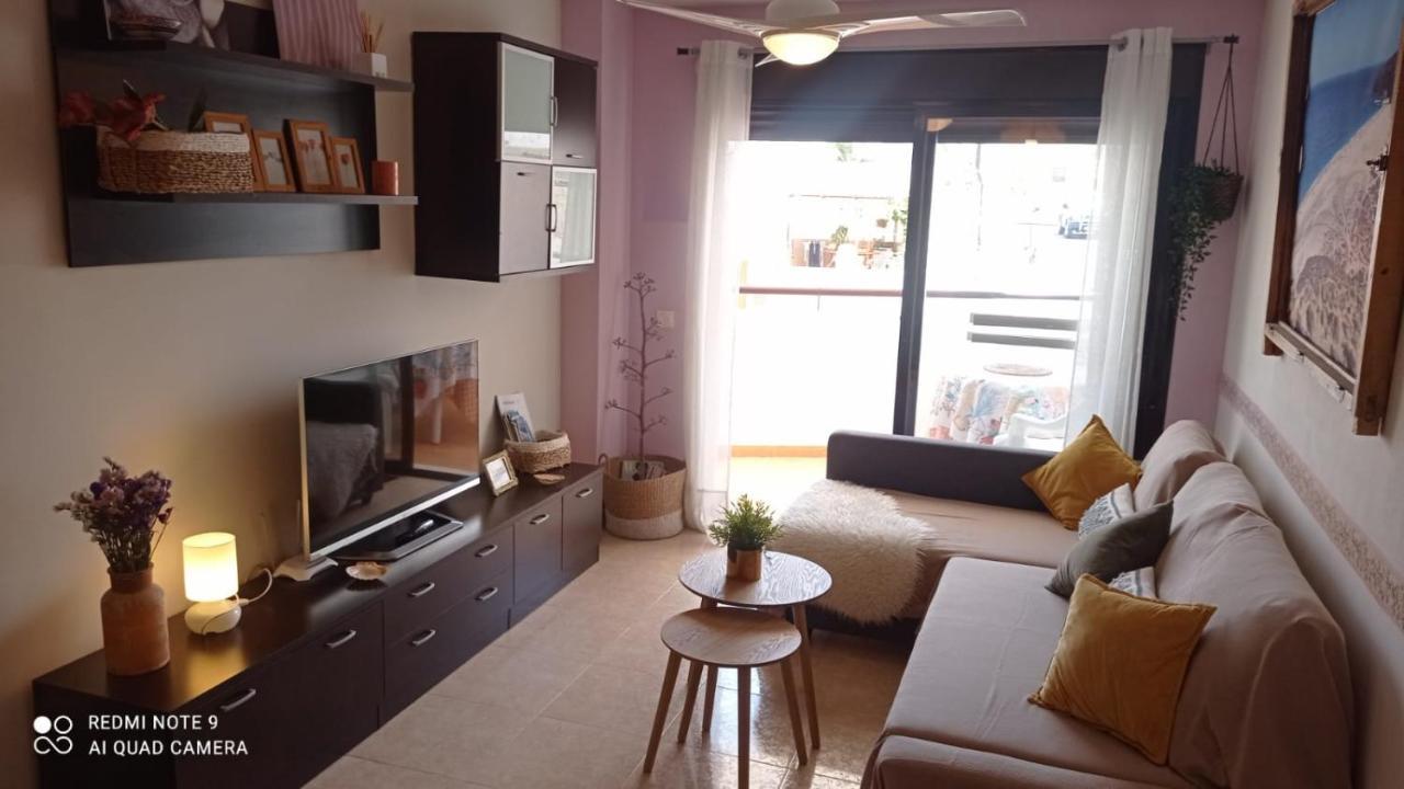 La Pita- Terraza Con Vistas Al Mar & Parking, A 1 Min De La Playa Apartment Carboneras Exterior photo