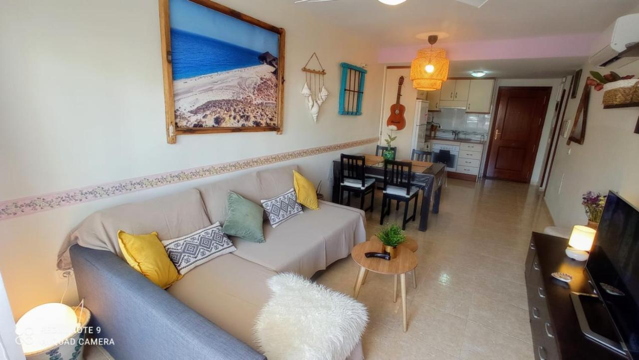 La Pita- Terraza Con Vistas Al Mar & Parking, A 1 Min De La Playa Apartment Carboneras Exterior photo
