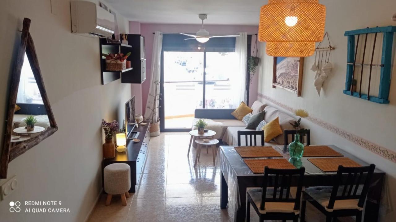 La Pita- Terraza Con Vistas Al Mar & Parking, A 1 Min De La Playa Apartment Carboneras Exterior photo